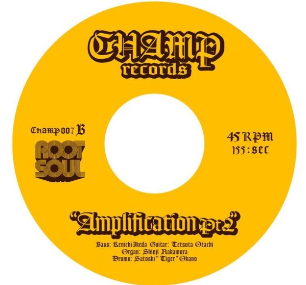 ROOT SOUL 7inch RECORD 「Amplification Pt.1 & Pt.2」 が発売中です！
