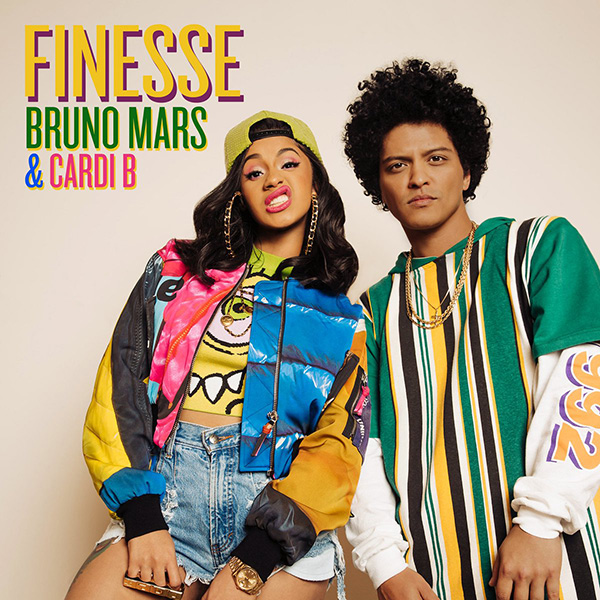 Bruno Mars「Finesse」のRemix。Cardi Bを迎えて、MVを公開。