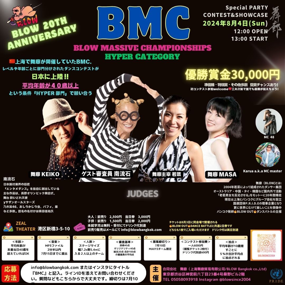 BMC -Blow Massive Championship-舞廊20th Anniversary＜DAY2＞