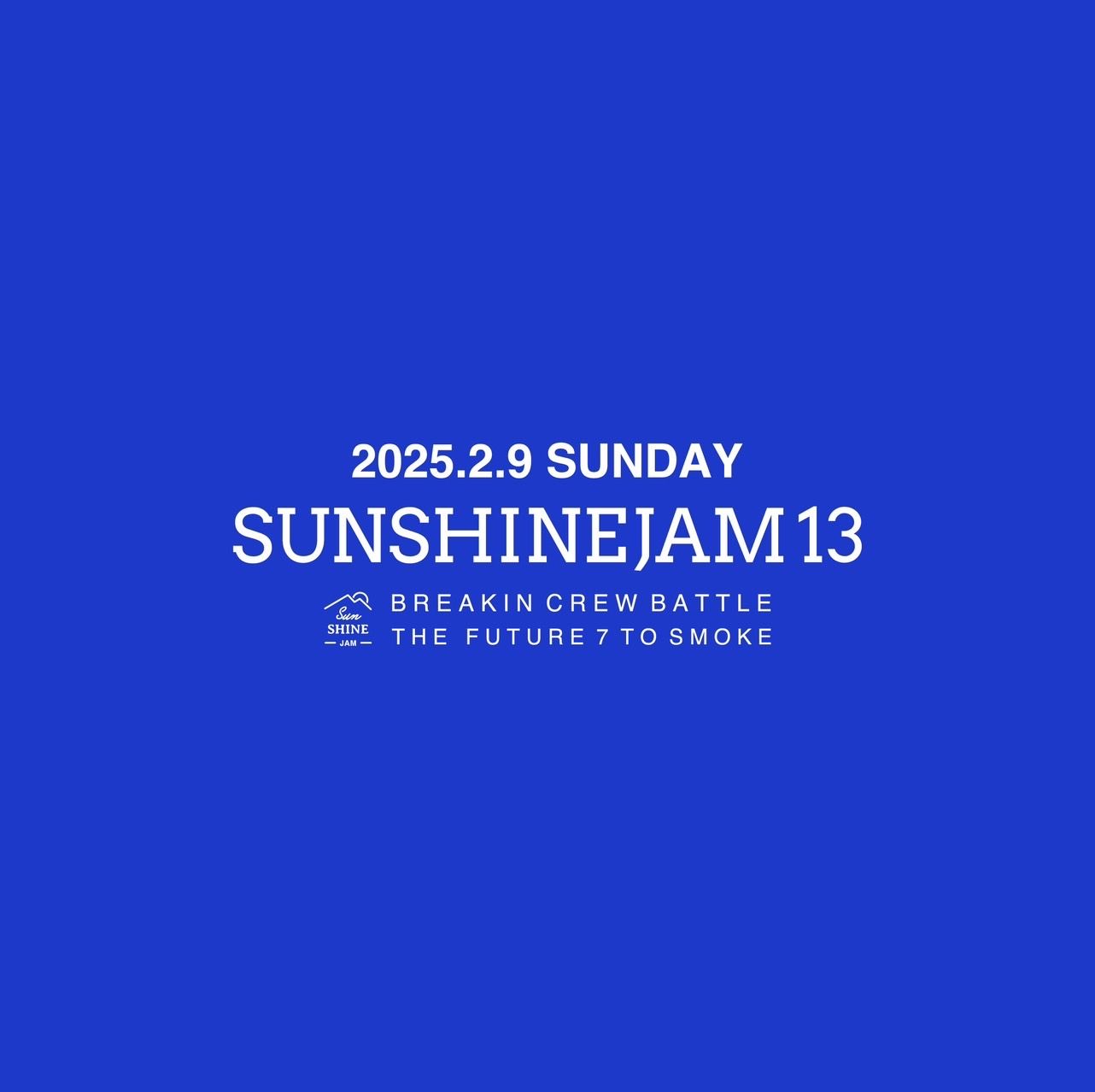 SUNSHINEJAM 13