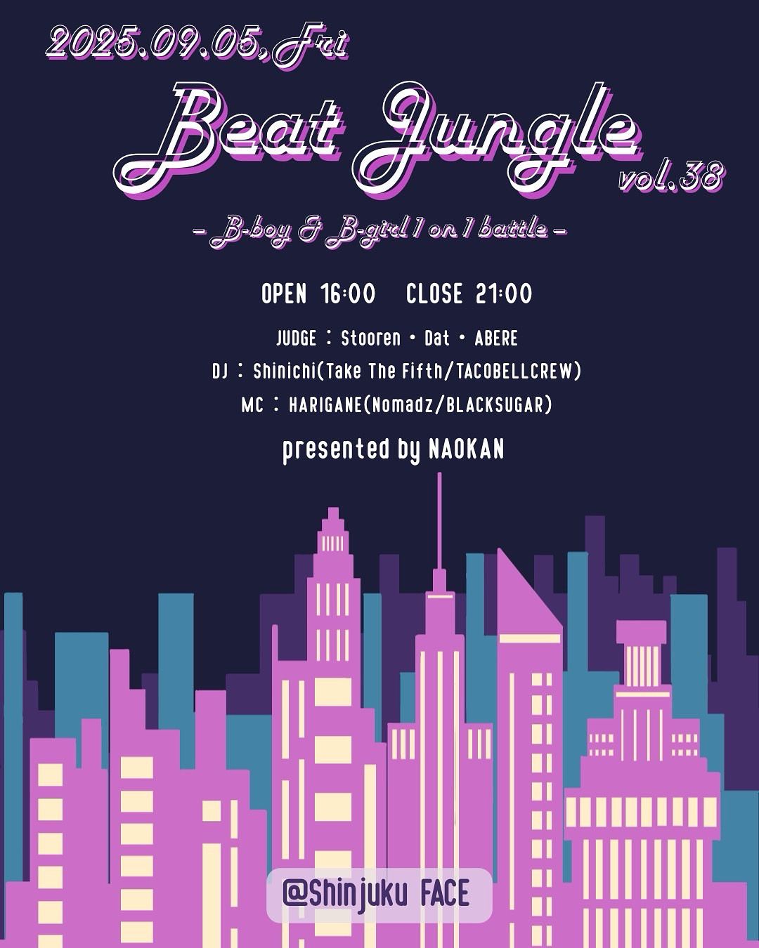 Beat jungle vol.38 学生限定1on1 Breakin'Battle
