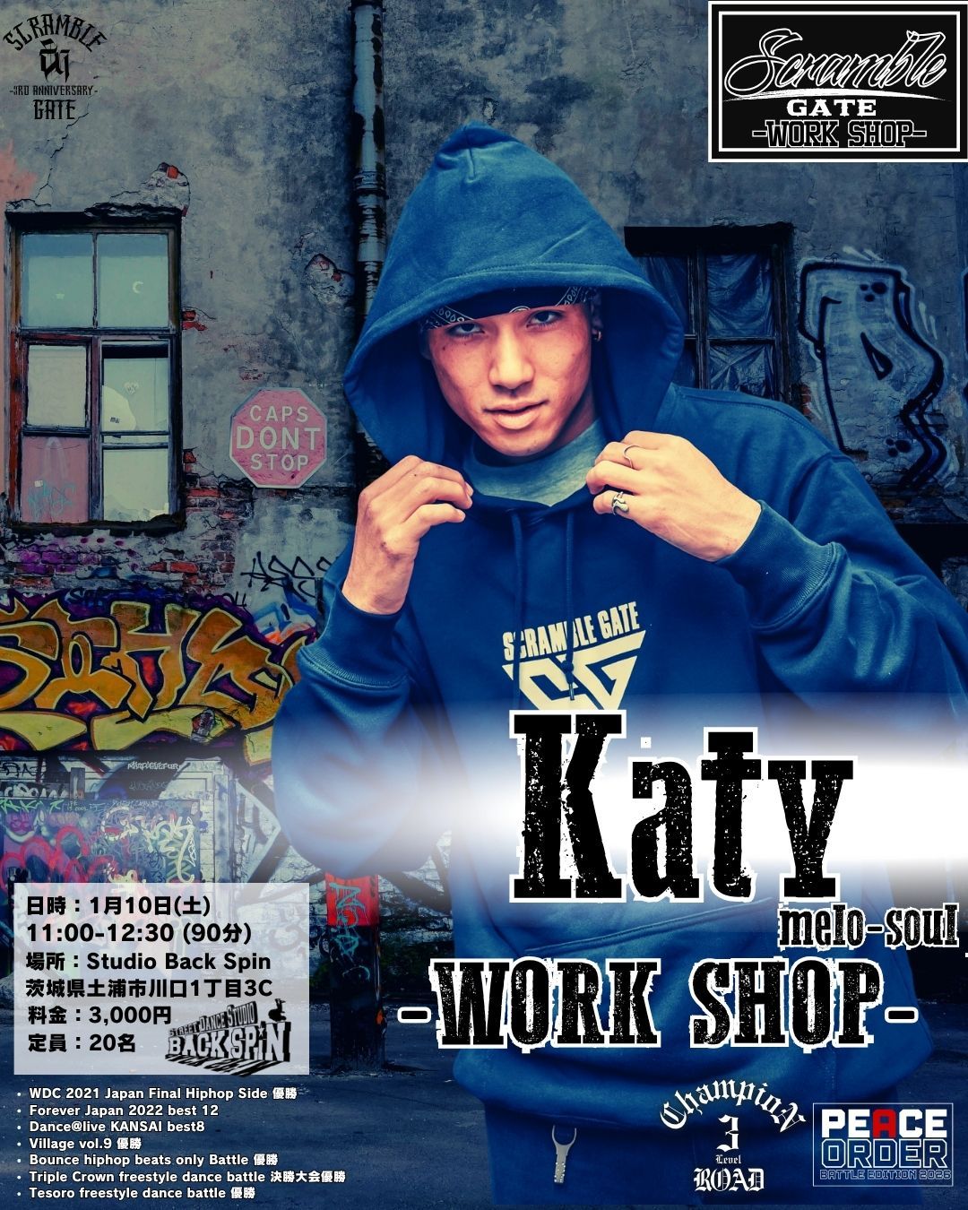 KATY(melo-soul) WORK SHOP in IBARAKI