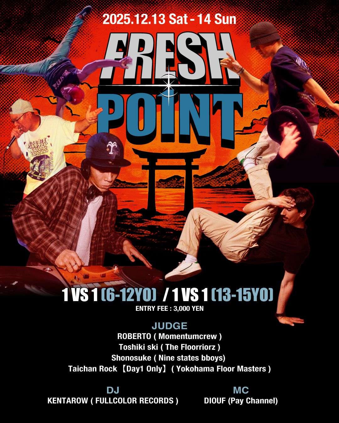 FRESH PO1NT BREAKIN SOLO BATLLE　2025