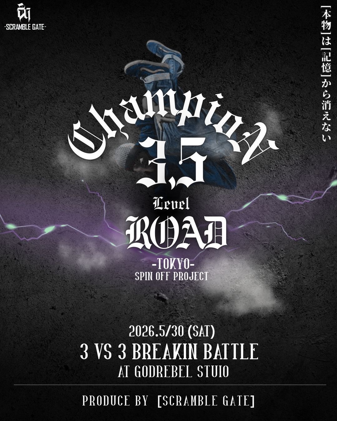 ChampioN ROAD 3.5 -Breakin 3vs3 BATTLE-