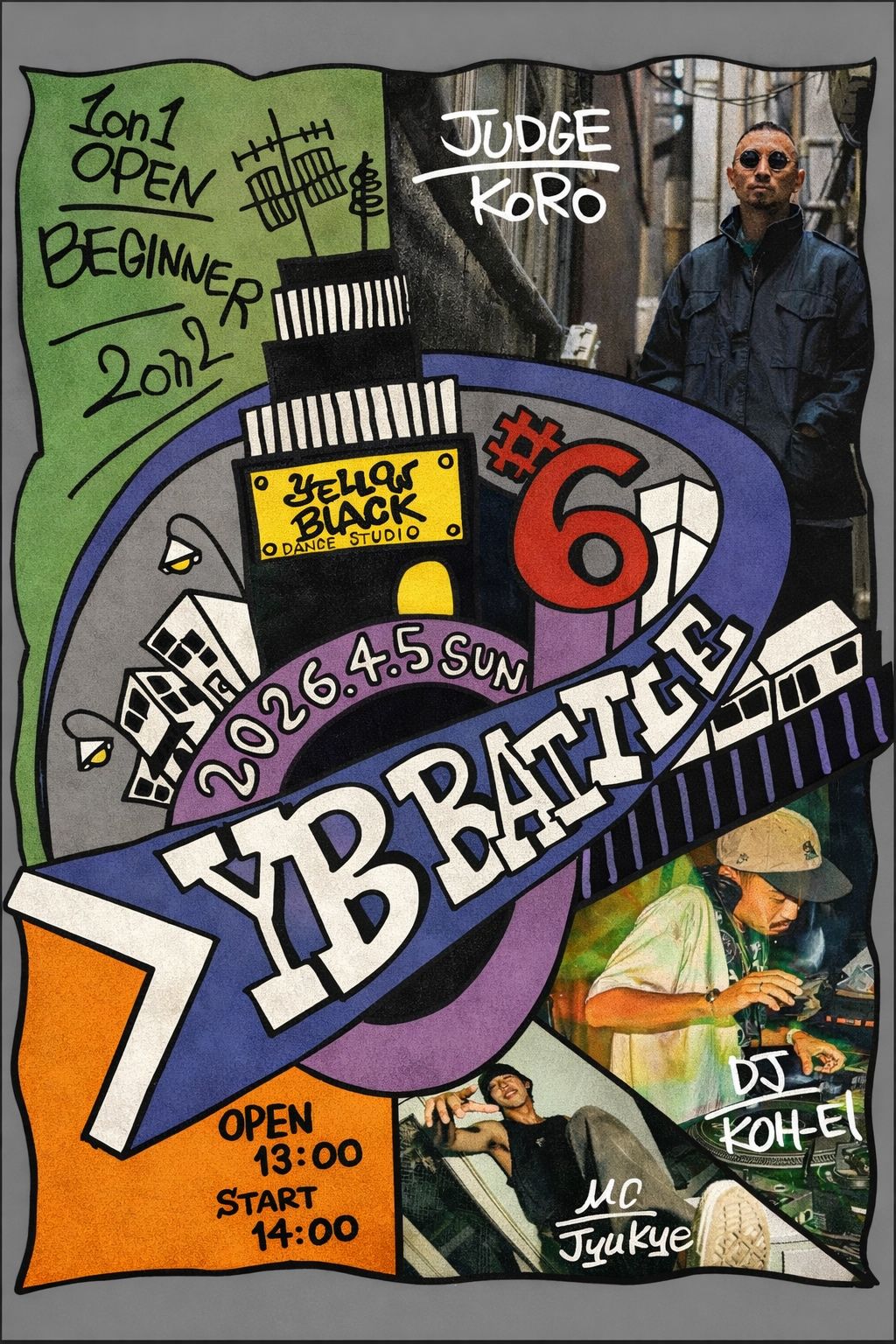 YB BATTLE vol.6